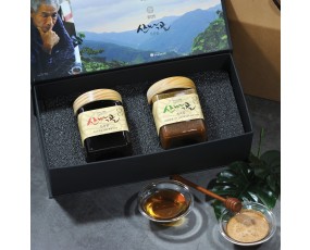 [선물세트]토종잡화꿀 500g / 계피꿀 500g 2종 선물세트