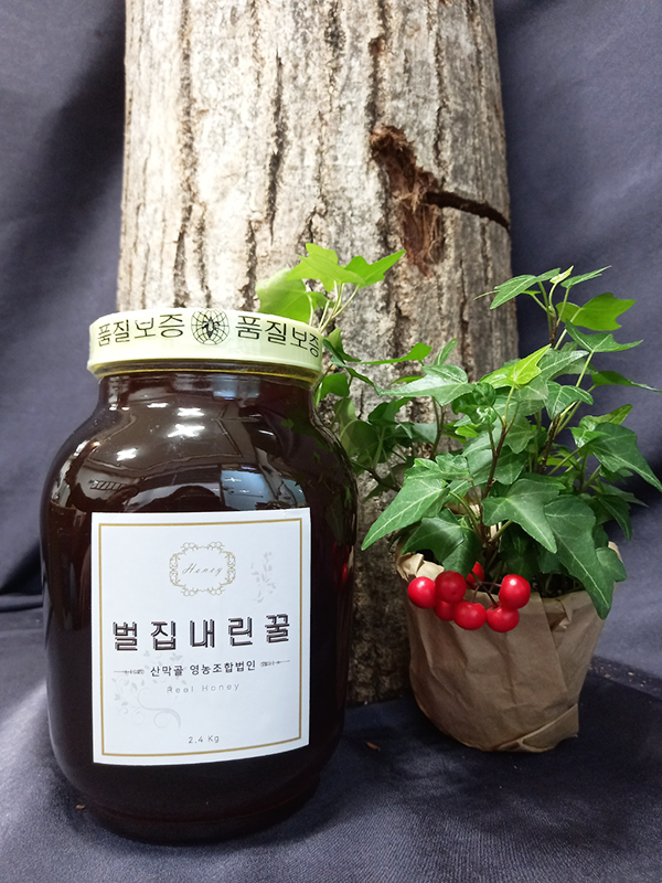 토종잡화꿀 2.4kg 탄소동위원소비 -23.5% 이하 명품꿀
